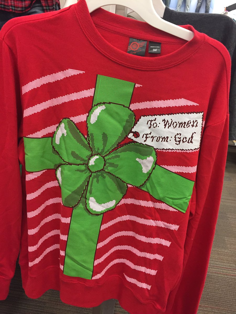 Lynda262's tweet photo. Found a sweater at Target that @joshgroban must wear on Christmas Day and tweet to the world. https://t.co/T4t45vzNFg