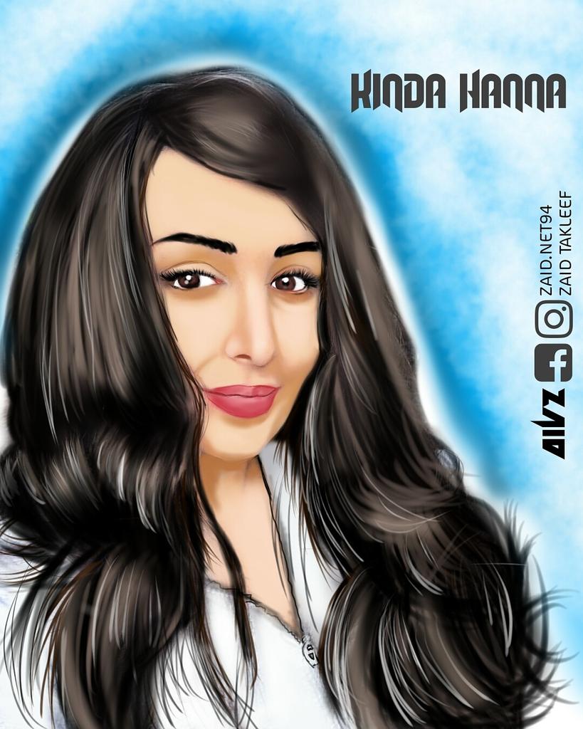 zaid19945's tweet photo. رسمتي الجديدة للفنانة كندا حنا 
#كندا_حنا 
@KindaHanna83 https://t.co/4QVxbLnpgf
