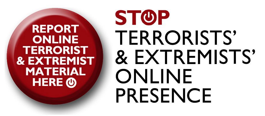 TerrorismPolice's tweet photo. The #STOP button can be found on police websites and many others. Or you can report direct at https://t.co/M654fbsQzn #CTAW2016 https://t.co/UVlZss82h6