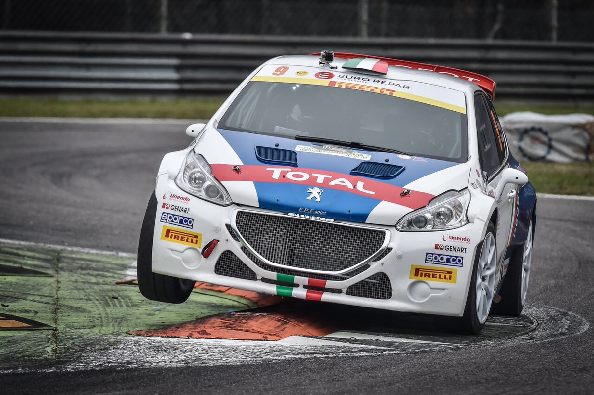 peugeotitalia's tweet photo. Grande vittoria per @AndreucciPaolo al #MonzaRallyShow e al #MastersShow ! https://t.co/rxigHHtTuW