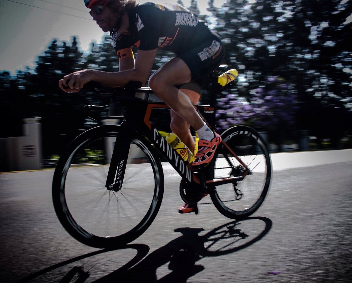 Eyes fixed on the goal 🚴