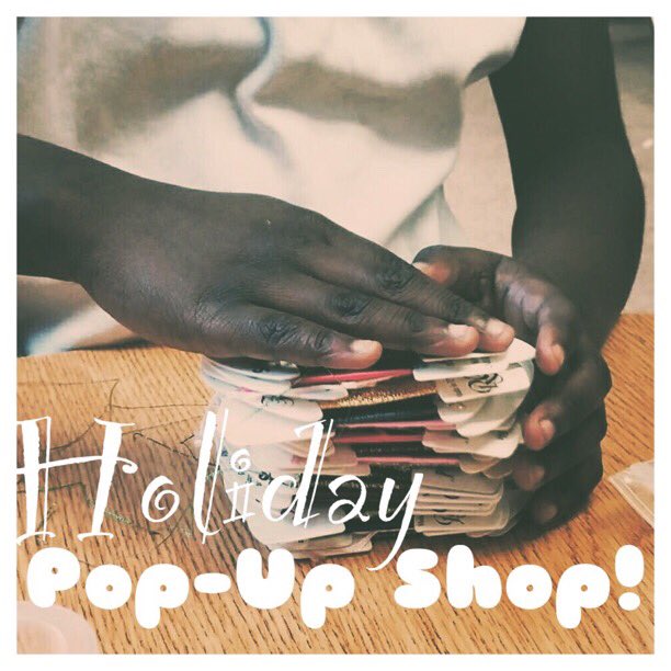 Last day of the Holiday PopUp Shop!   Get here between 1-6pm and cross the last few people off your list while contributing to a great cause