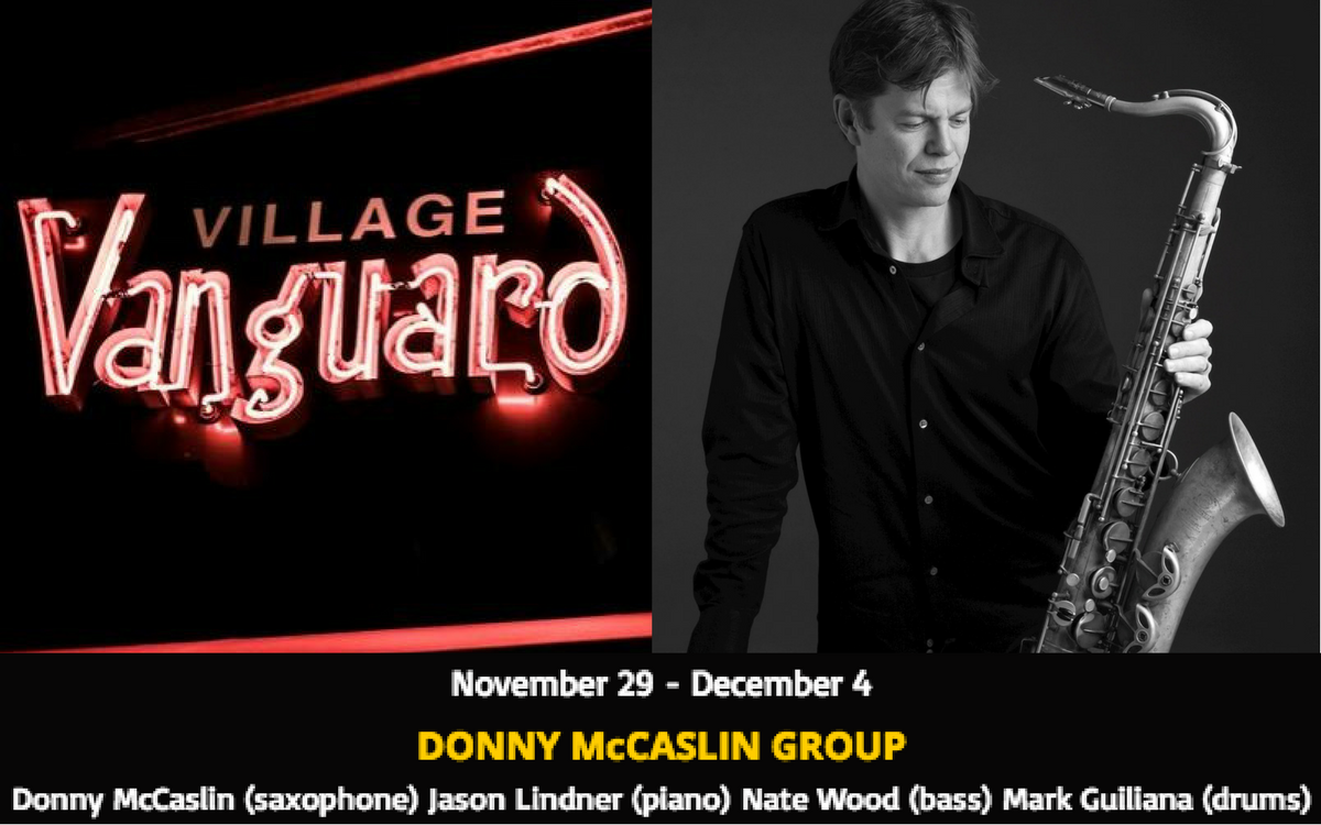 TONIGHT: Don't miss the last night of the <a href="/DonnyMcCaslin/">Donny McCaslin</a> Group <a href="/vanguardjazz/">Village Vanguard</a> in New York City. bit.ly/1xXAnTp