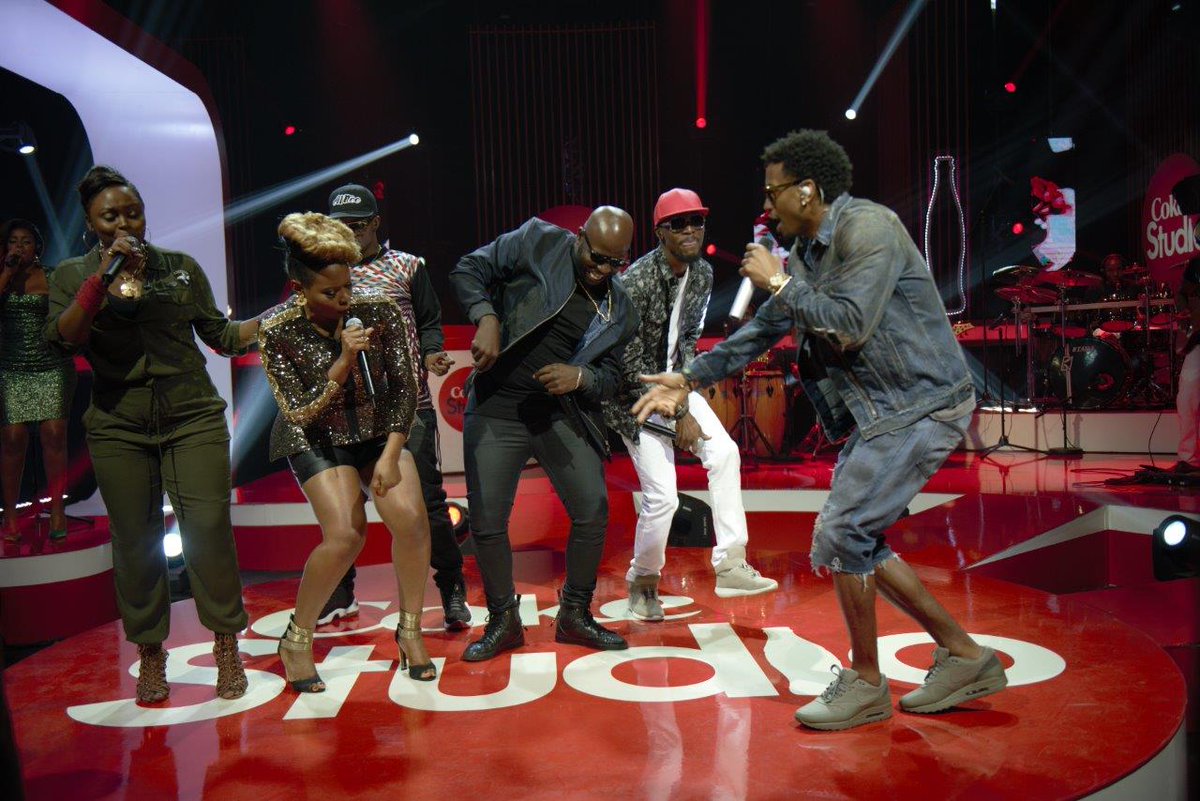 AnitaNderu's tweet photo. It is such a party on the #CokeStudioKE stage right now!!! Rewiiiiiind that track! #Original2 Follow me! 🔥 https://t.co/HH95PlnZlN