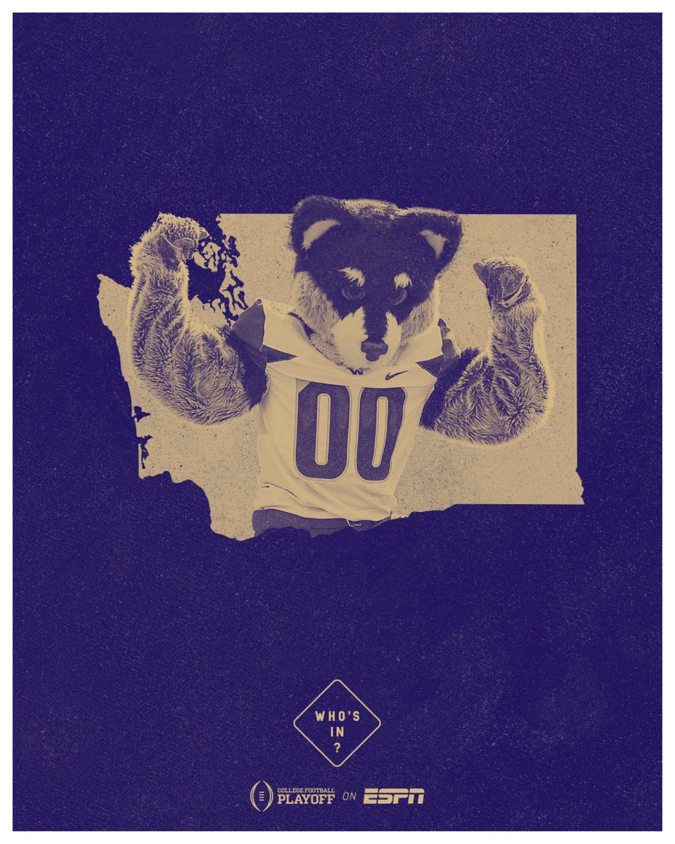 ESPNCFB's tweet photo. Washington is IN. https://t.co/givZ9u8DP1