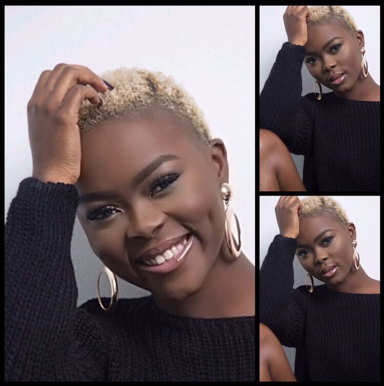 .@GiftyLouise #Xfactor contestant #2016 #hair by me using <a href="/DivaProStyling/">Diva</a> @labelmUK@vernonfrancois products #Blonde #Blondie #platinumblonde
