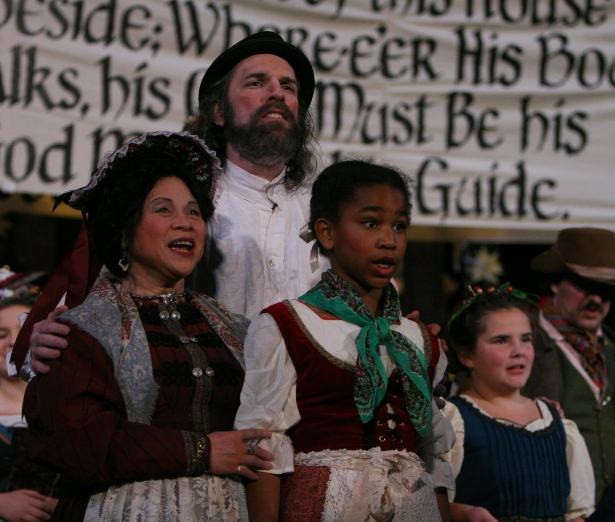 CalRevels's tweet photo. #FacesofRevels Our California Revels family wants to share the holiday w/ you!  Get your tickets for opening night: https://t.co/TI54cZxLOp https://t.co/7MldZXVT3d