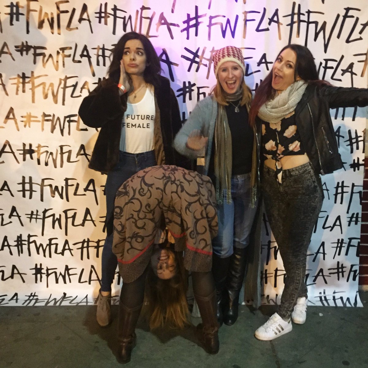 We came, we saw, we comedied. <a href="/FunnyWomenFest/">Funny Women Fest</a> <a href="/TurncoatComedy/">Turncoat Comedy</a> #fwfla #comedy #love