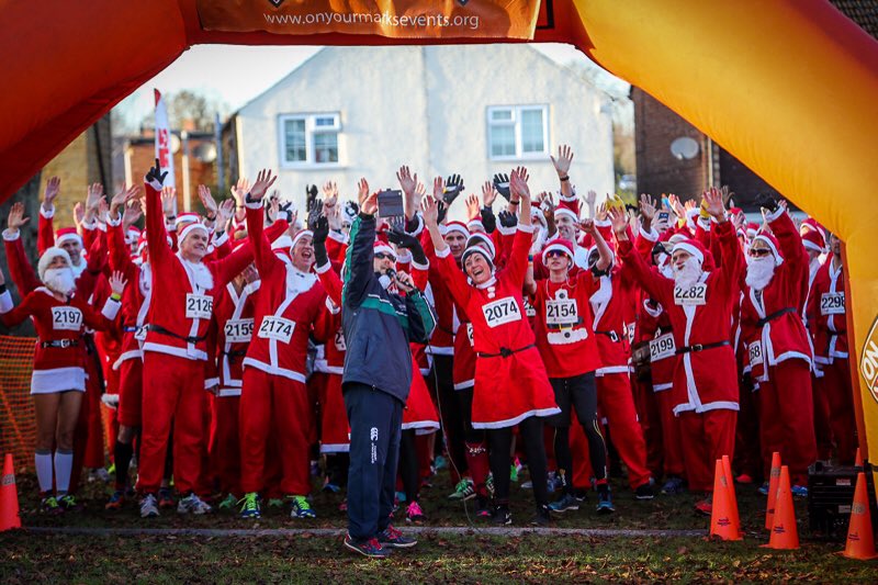 Another great afternoon at <a href="/OYMELTD/">On Your Marks Events</a> #SantaRun #FunRun Event photos available shortly..