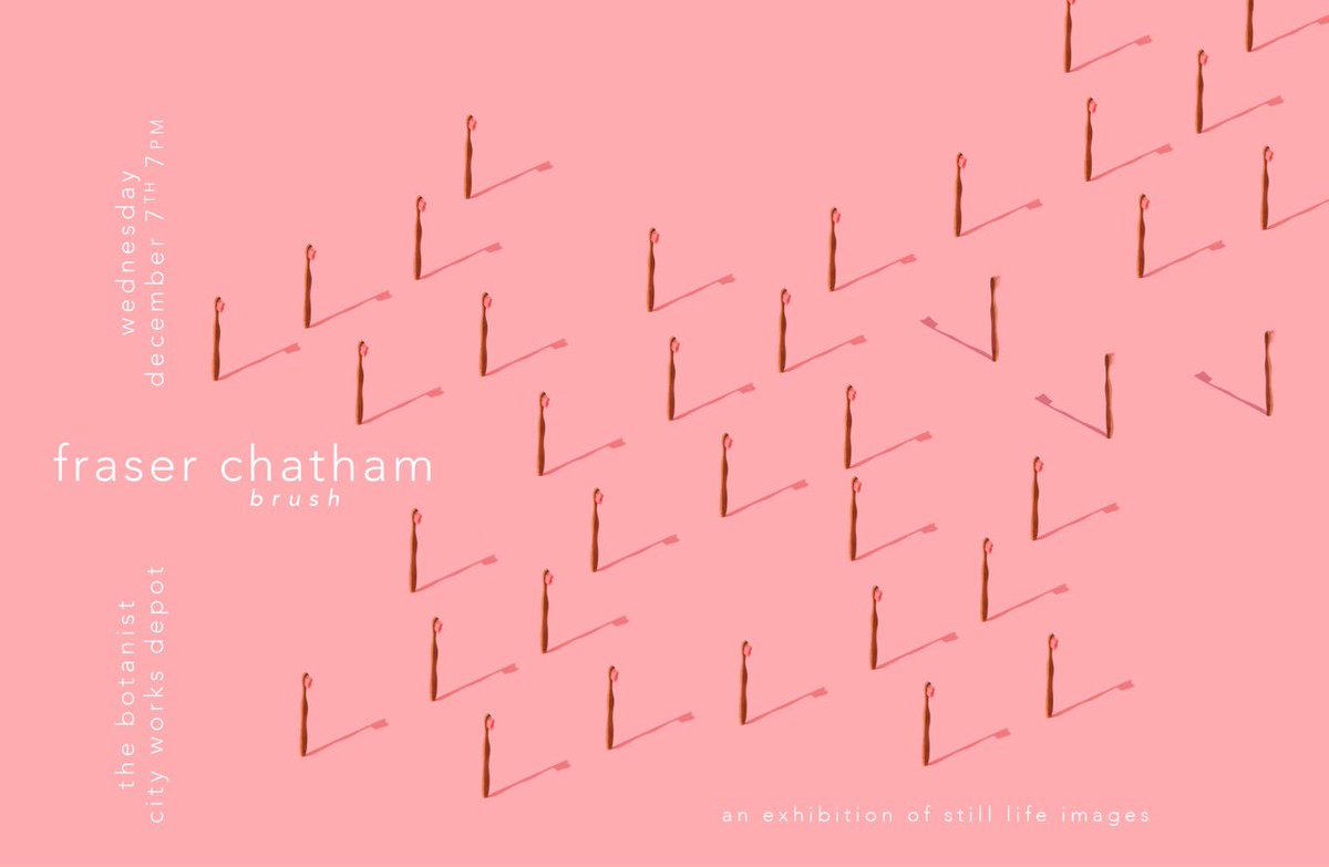 fraserchatham's tweet photo. I have a show at City Works Depot this Wednesday the 7th. Would love to see you there ❤️️ https://t.co/LYai9jsyZZ