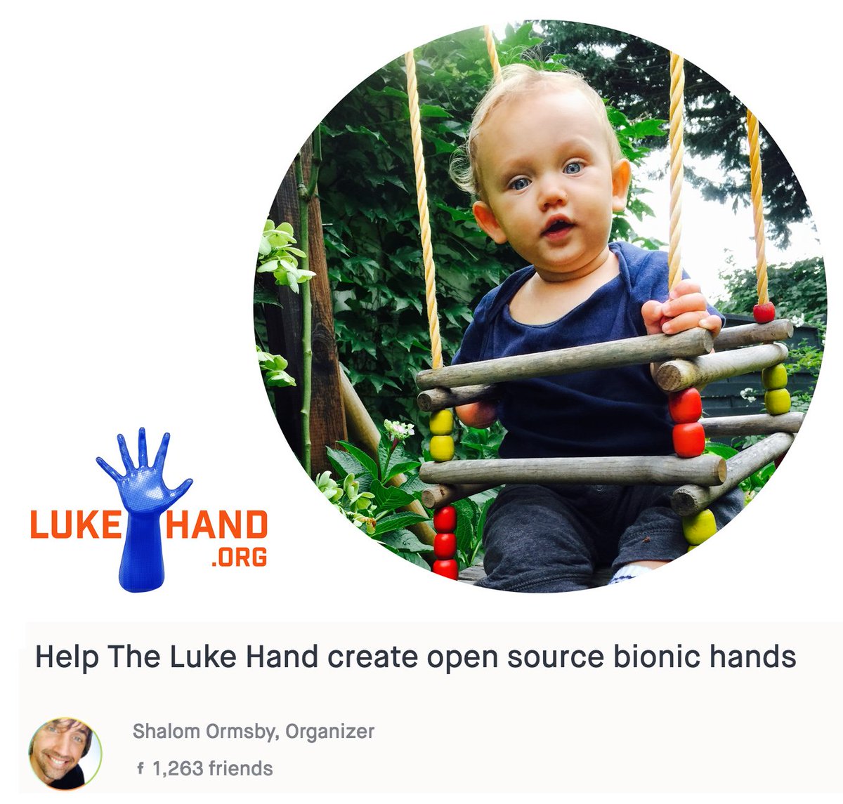 thelukehand's tweet image. The Luke Hand's guided development program has begun. Please support our work to create an #opensource #bionic hand: igg.me/at/dykaLD-o8TM