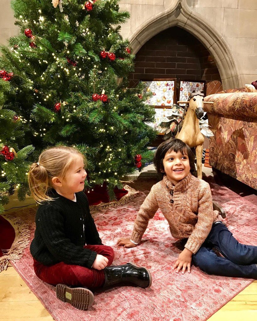 SimonDows's tweet image. This looks like it's from a 1970's Christmas catalogue but no it was this morning at Liberty.