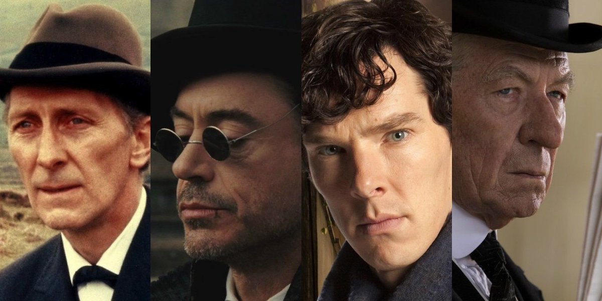.<a href="/IanMcKellen/">Ian McKellen</a>, <a href="/RobertDowneyJr/">Robert Downey Jr</a>, #BenedictCumberbatch. Which #SherlockHolmes is your favorite? buff.ly/2g0E331