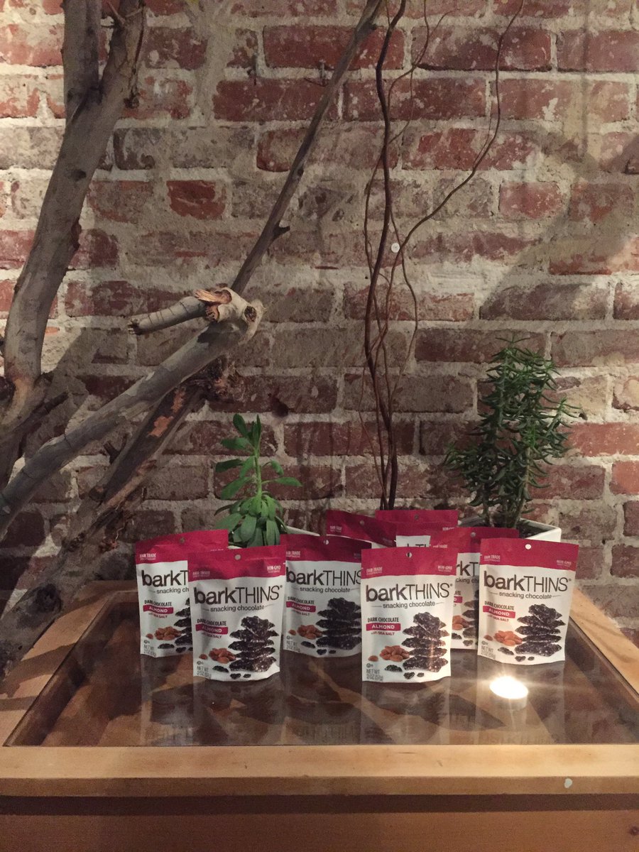 Shout out to our sponsor <a href="/barkTHINS/">barkTHINS</a> for giving our performers delicious green room treats at #fwfla!!!