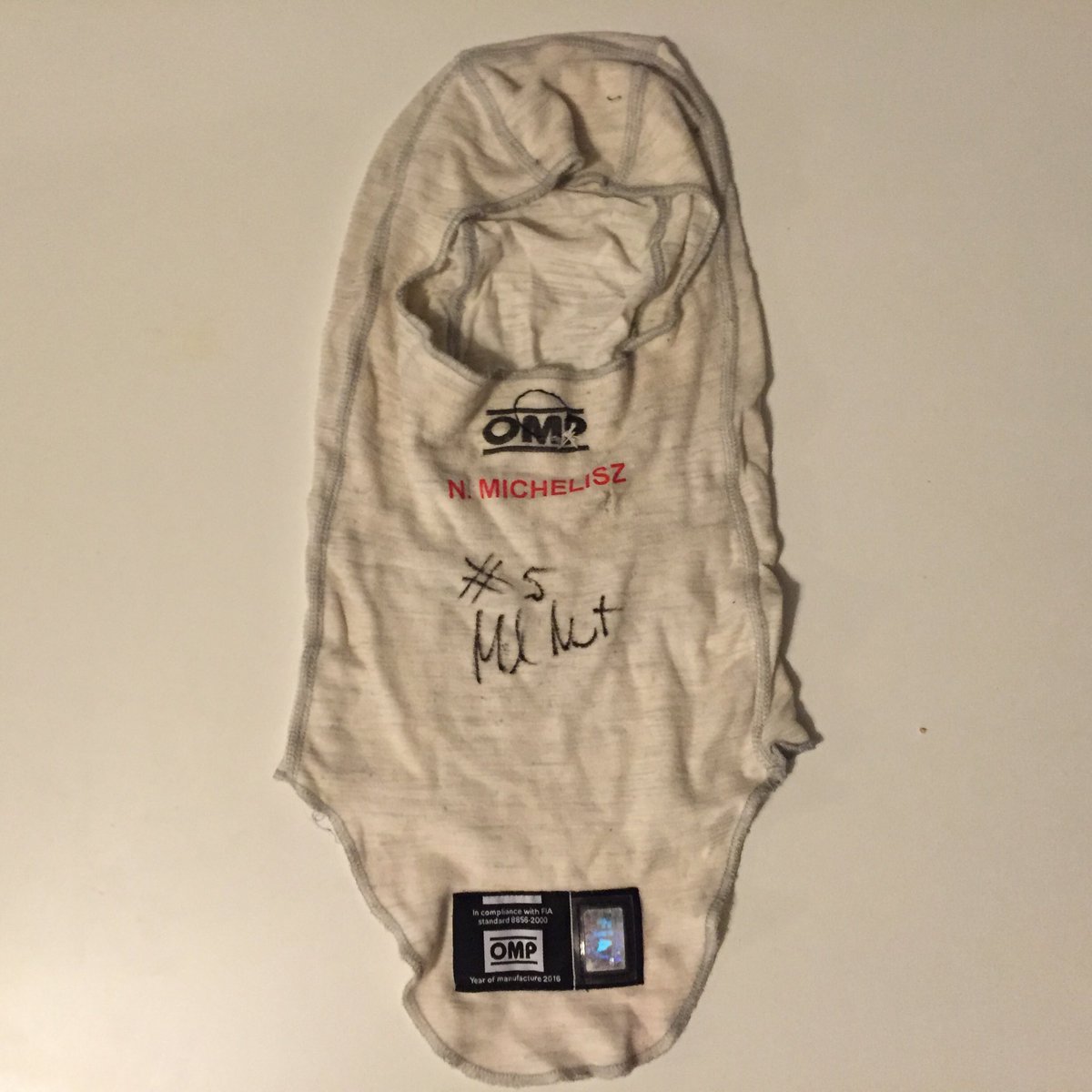 hondaracingwtcr's tweet photo. Competition: Follow and RT for a chance to win @michelisz's signed balaclava. Ends Tuesday 6/12/16 at 20h00 CET. Good luck. https://t.co/dnWMz2aJbj