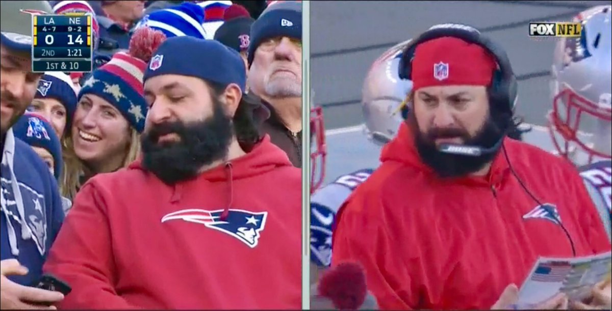 That is actually Matt Patricia's clone #LAvsNE