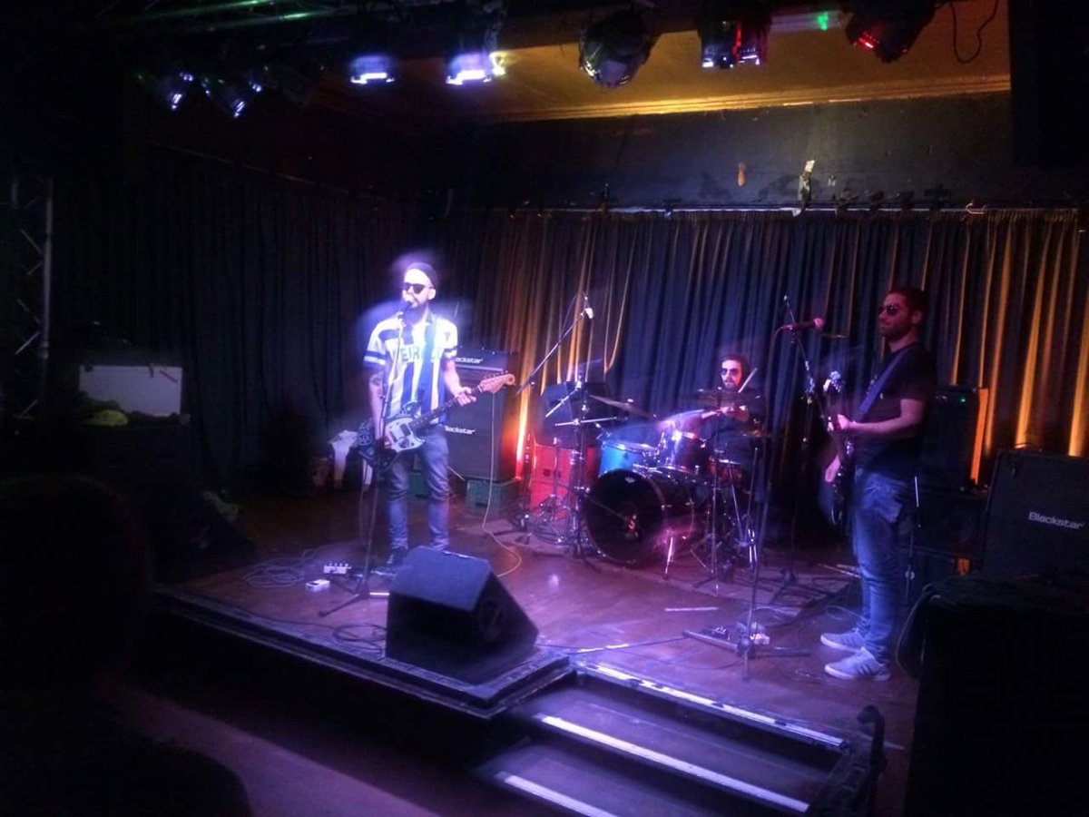 Sunglasses gig yesterday!
