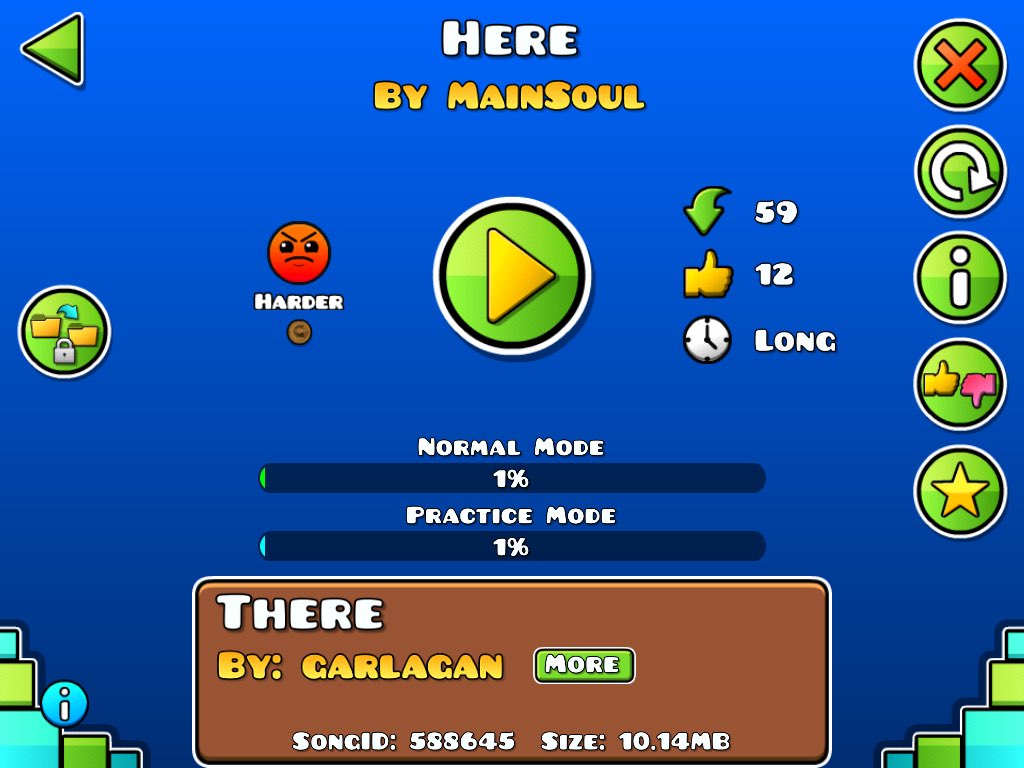 walid10_walid's tweet photo. Gran nivel de mainsoulGD id:26934575 @SoulsTRK @AdvyStyles @SrGuillester211 @RobTopGames #roadtofeatured https://t.co/BH8uGNRKSH