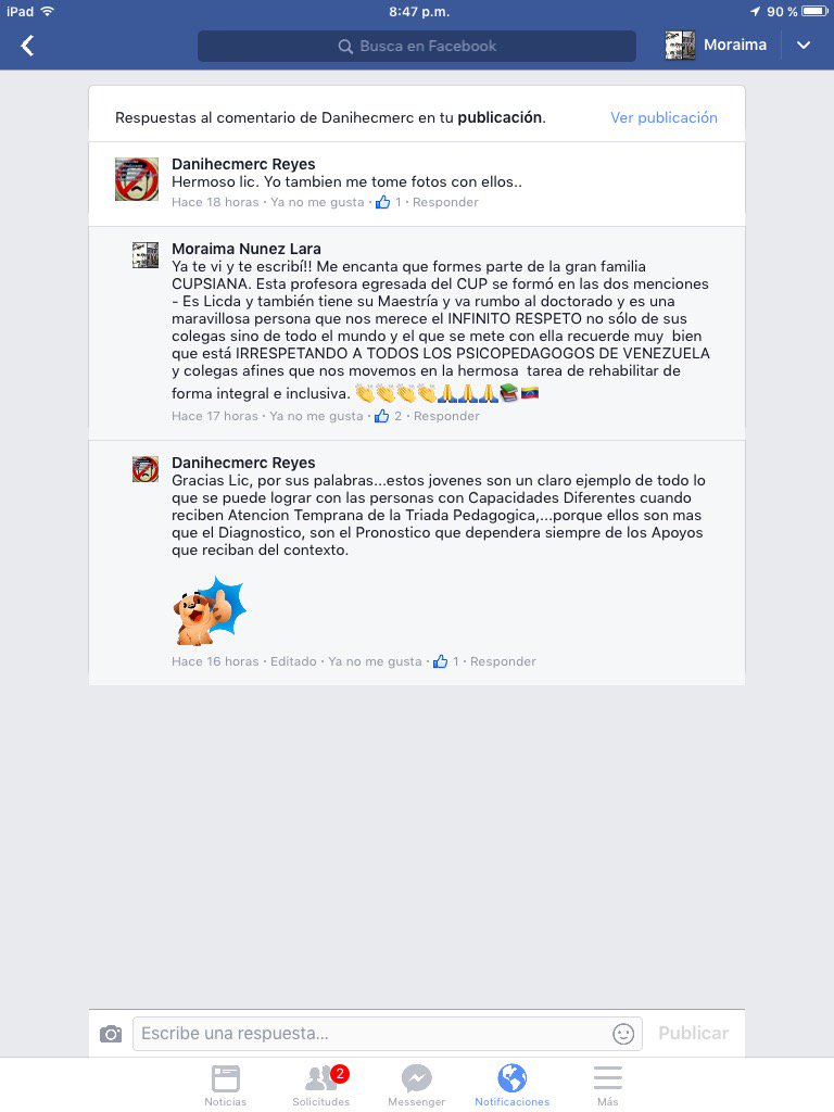 NunezMoraima's tweet photo. En mi carácter d Directora vigente X las Autoridades del MPPEUCT he contratado a la colega para impartir 2 cátedras👏 https://t.co/cPYUF4DDTa