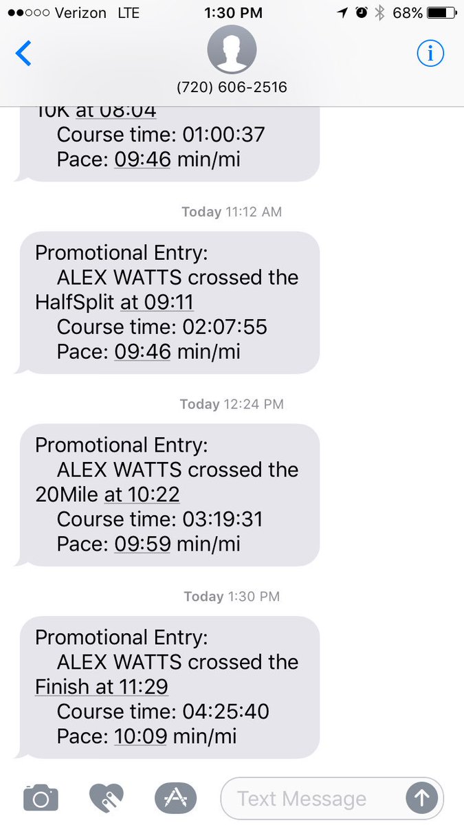 V_Lovey's tweet photo. Proud of you @AlexWattsofMN I'm very glad I signed up to receive updates of your times 🤑🤑 https://t.co/LnqFKLiMpv