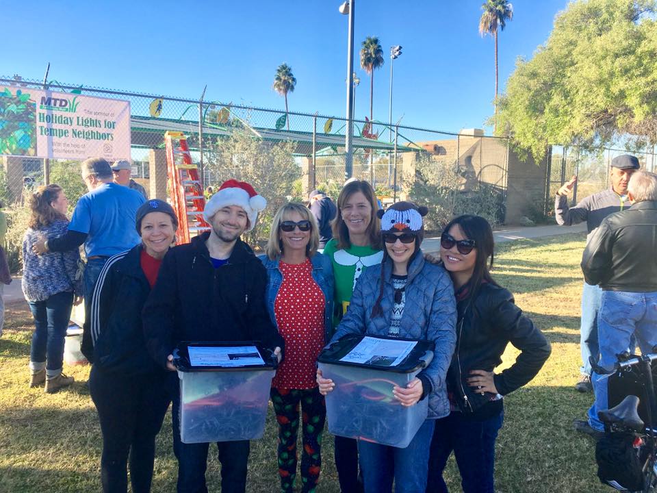 Thanks to the volunteers who came out Saturday morning to make our Holiday Lights Event a success. It wouldn't happen without you!