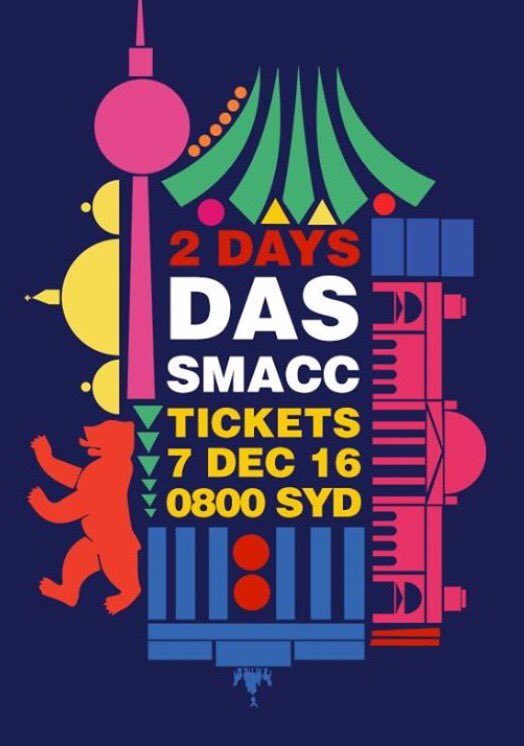 Only 2 days left till #DasSMACC tickets go live - DON'T MISS OUT!