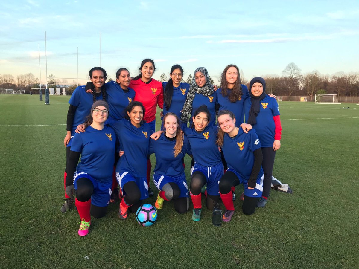 Just won our first game! 🎉🎉7-0 against Royal Holloway!!