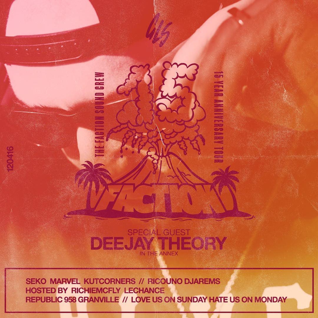 REPUBLIC958's tweet photo. Special guest @deejaytheory joins the #GoodLifeSundays crew tonight for an extra dose of reggae vibes. Guest list: https://t.co/7dIHd8xwDd https://t.co/oVbeqcMdGU