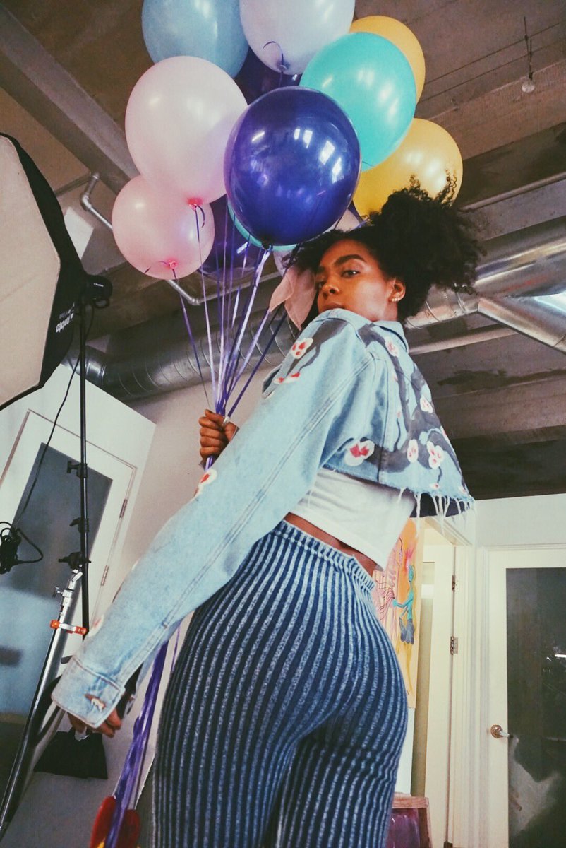 I shot model Briana King because she came by the <a href="/babyloncartel/">Babylon Cartel & Co.</a> loft and I had balloons.