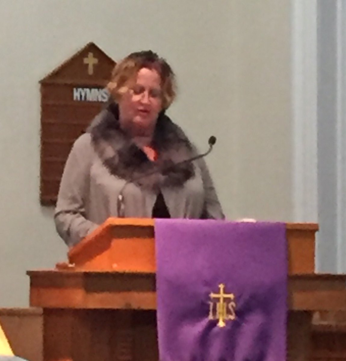 The reading of "Sharing Season" reminding us of caring for others during this time of year