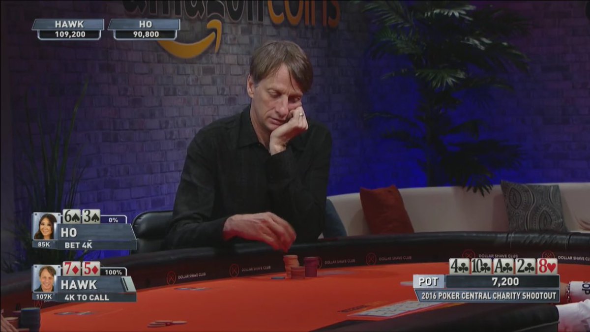 UpswingPoker's tweet photo. Wow...
>> https://t.co/idJP85RXZR
@tonyhawk coolers @MariaHo and induces the river bluff. Thoughts on this play? https://t.co/KN7yv7eb2F