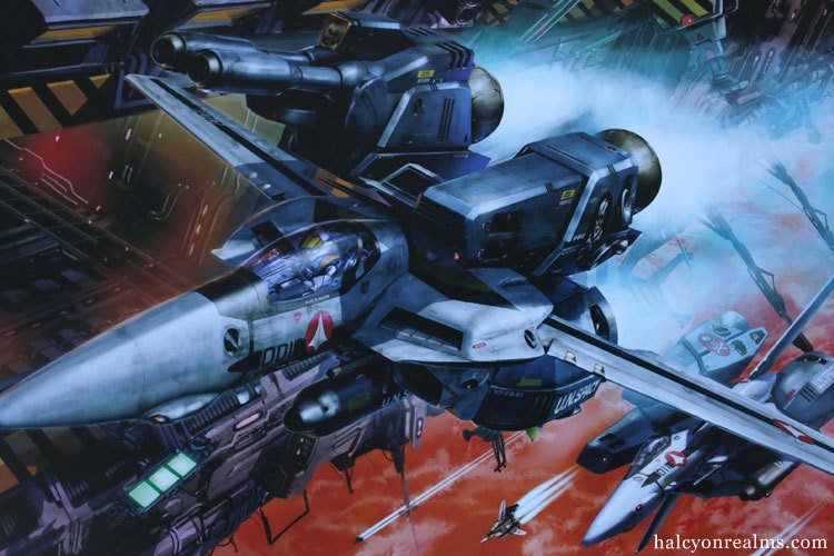a_nime_a's tweet photo. Valkyries ~Third Sortie~ : Tenjin Hidetaka Art Works Of Macross Book Review https://t.co/rBMtrGv6pw