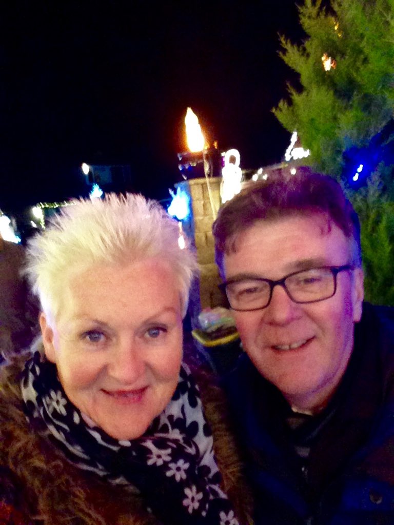 Lincoln Close Christmas Light Switch on great to see Gilly from BBC Radio Lancashire x