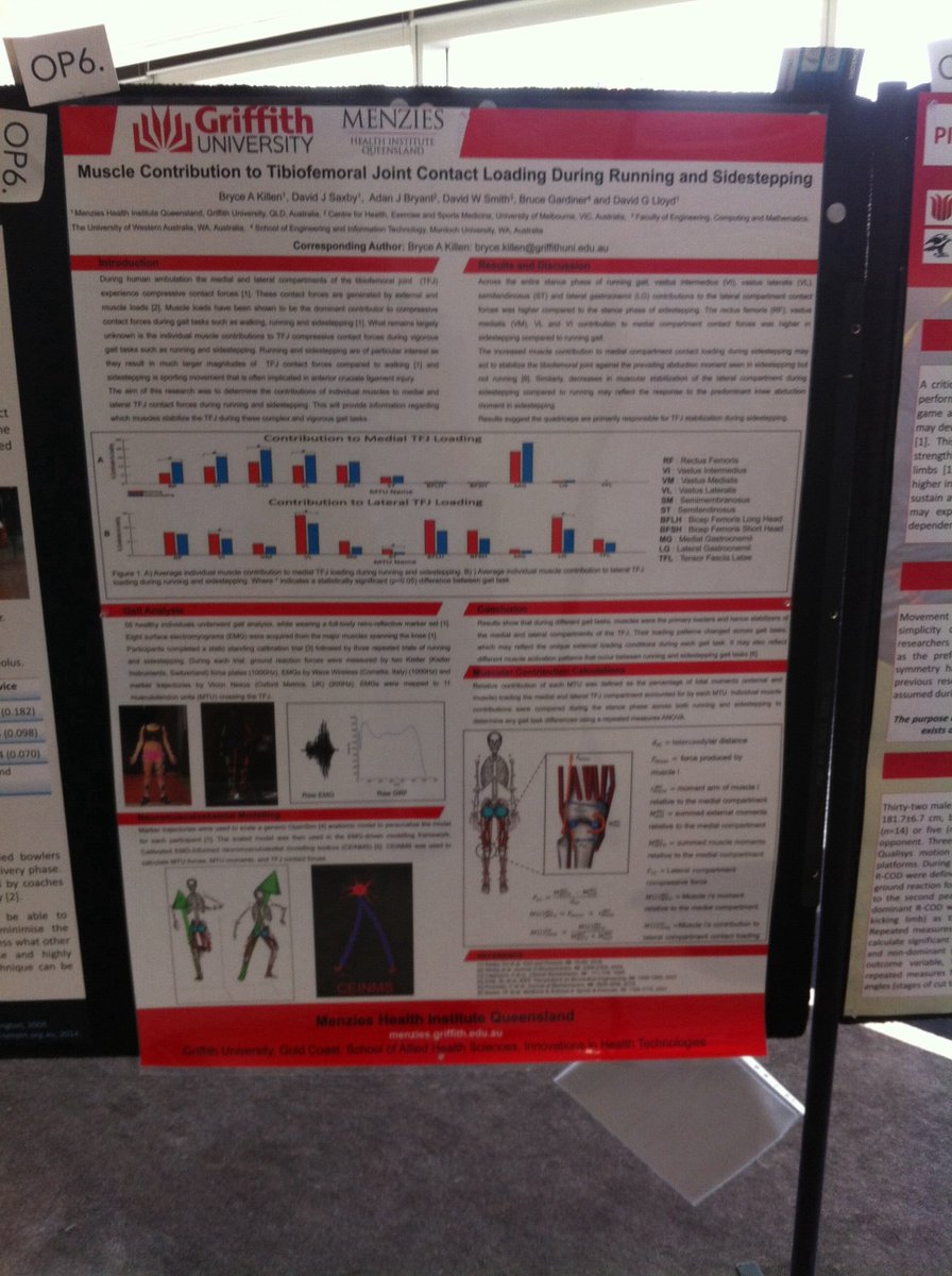 bryce_killen's tweet photo. Excited to get the opportunity to present at @ABC10_melbourne @ANZSB #biomechanics #mechanobiologyacrossthescale #nmsmodelling https://t.co/Jdloh6jTAd