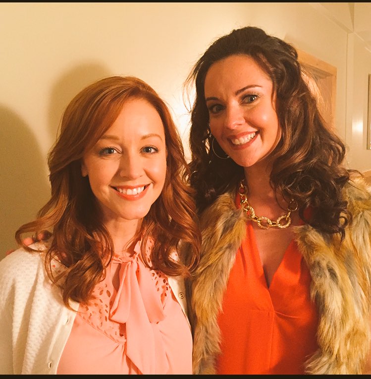 LindyBooth's tweet photo. who's joining me and gorgeous guest star @giniferking tonight for some @LibrariansTNT shenanigans?! writer @NobleRorick kills it tonight! https://t.co/KnliXyHQpV