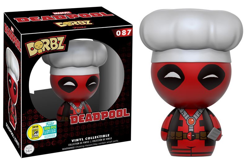 CollectorCorps's tweet photo. RT &amp; follow @CollectorCorps for a chance to win a @Comic_Con Exclusive Chef Deadpool Dorbz! https://t.co/axwnhxgsG2