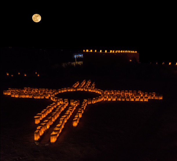 Don't forget to join us at Coronado National Monument tonight for the beautiful Lights of Kuaua