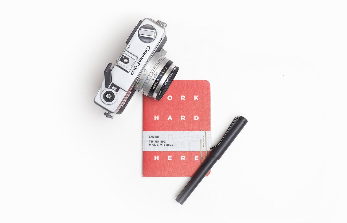 Work hard in sweet places. <a href="/WHAnywhere/">Work Hard Anywhere</a> thinks so, anyway. 👀 at this rad notebook they created with us! bit.ly/2g6tOZJ