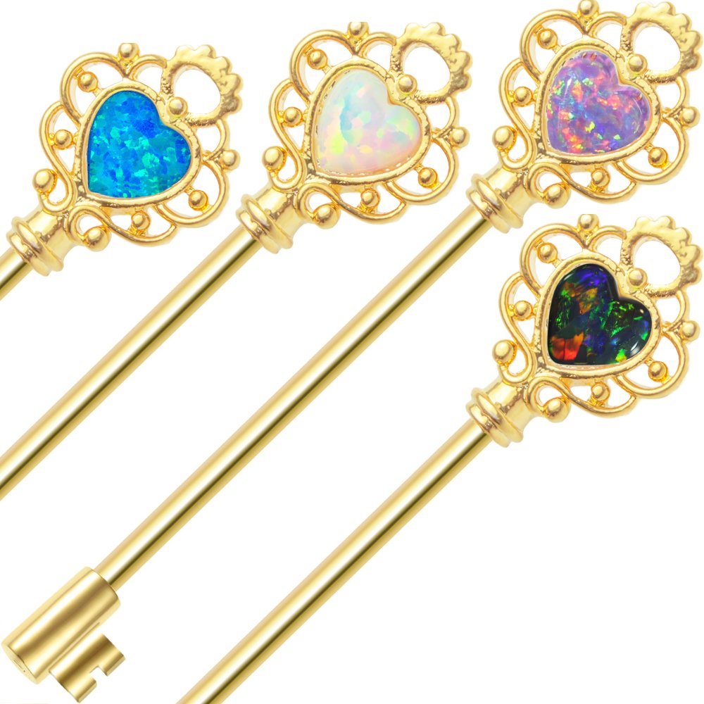 cheapbuynsave's tweet photo. Check out #INDUSTRIAL #PIERCINGBARBELL KEY DESIGN WITH HEART-SHAPED OPALITE #BodyJewelrySource https://t.co/5RN0EH5IMk via @eBay https://t.co/GL1pxIlBA1