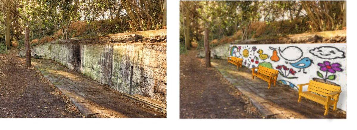 FoPC (@plumcomfriends) on Twitter photo Idea for #WorkhouseWood thanks to <a href="/Tesco_London/">Tesco London</a> #BagsofHelp: local schools to design a mural for the old piggery? Idea for #WorkhouseWood thanks to <a href="/Tesco_London/">Tesco London</a> #BagsofHelp: local schools to design a mural for the old piggery?