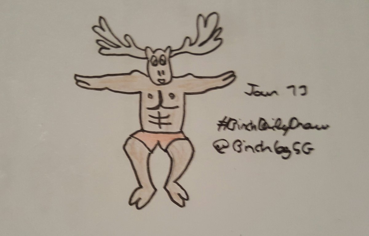 Birch_L0g's tweet photo. #BirchDailyDraw
Jour 13
Un caribou qui fait du body-building
Laissez vos idées de dessins en com'
Dédicace à @Pizzarty_ ! https://t.co/iUjgpxA95O