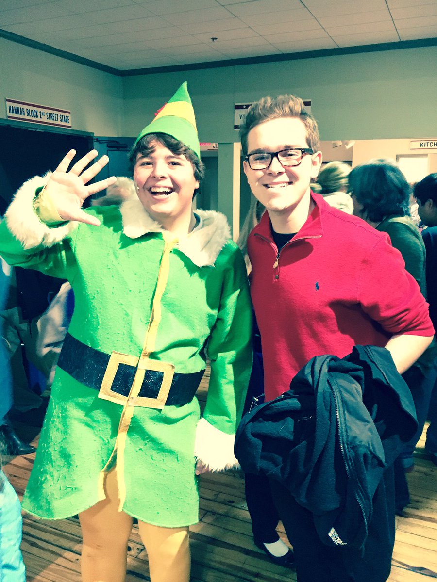 So proud of <a href="/EAadventurers/">Laney Adventurers</a> Dalton Crocker who played a magnificent Buddy the Elf with TACT! Laney Chorus is lucky to have you! @LaneyHSNews