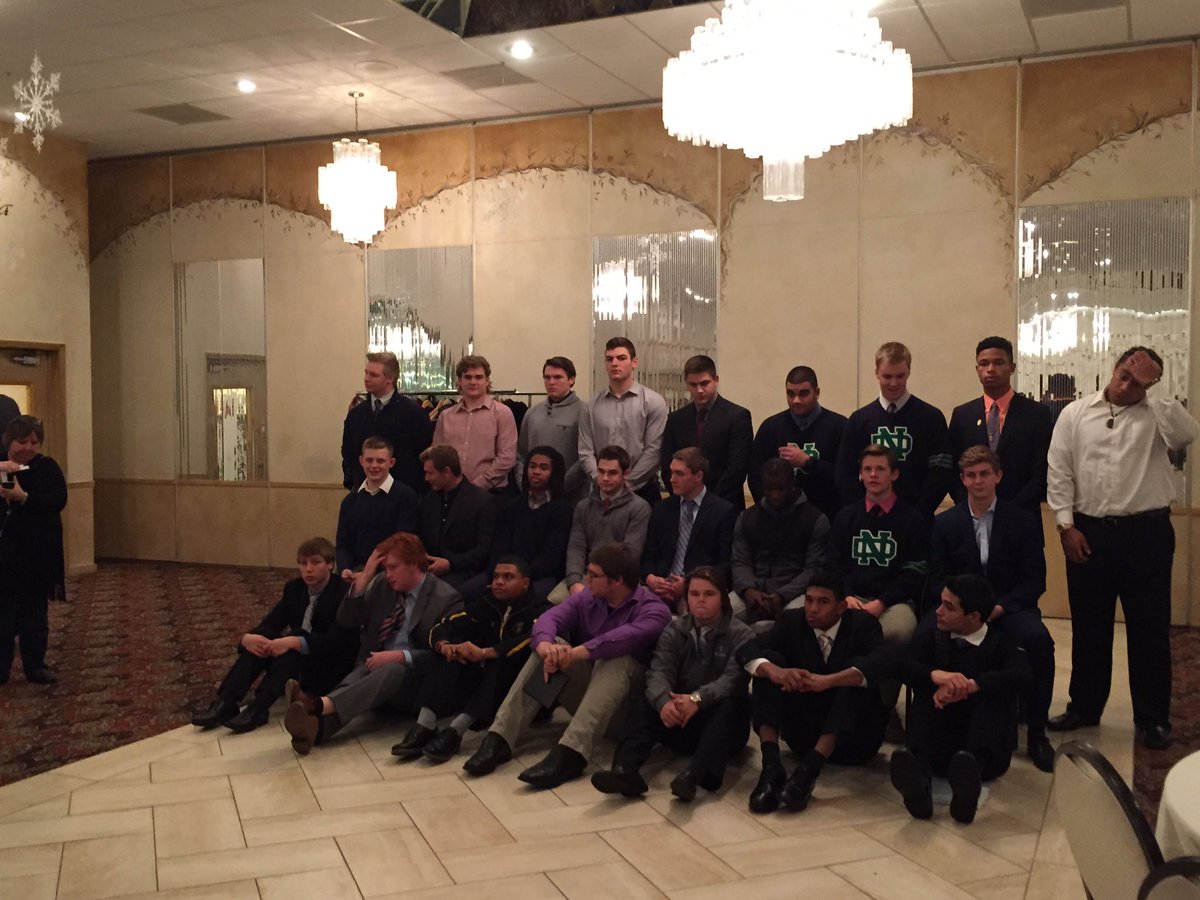 shashi73's tweet photo. Honoring East Suburban Catholic Conference All Conference Football today #warriors Marian Central Catholic represent GRIT https://t.co/msLEG0cSd8
