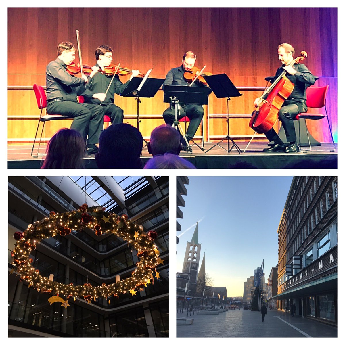 Nodelman4's tweet image. Great concert hall Rathaus @_Gelsenkirchen_ awesome audience thanks a lot for this nice experience #webern #janaček #schumann #chambermusic