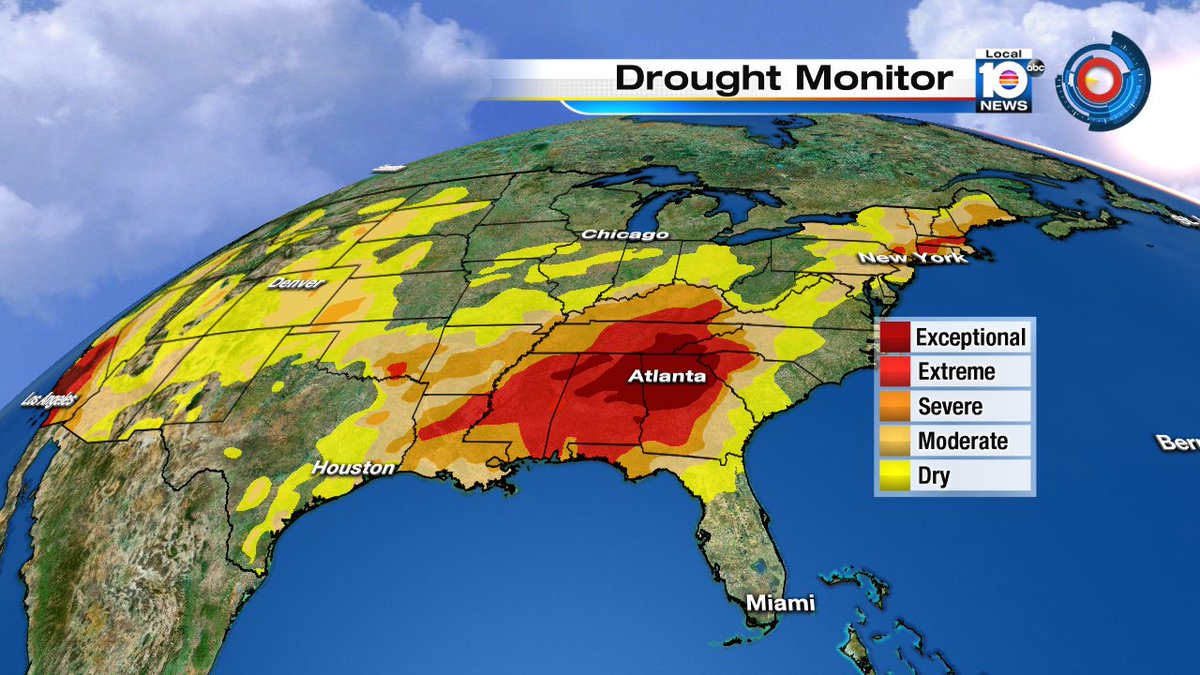 The southeast still in need of more rain. @TrentAricTV will update you on the drought and rain chance at 5, 6 & 11pm https://t.co/unvYp8IQD5