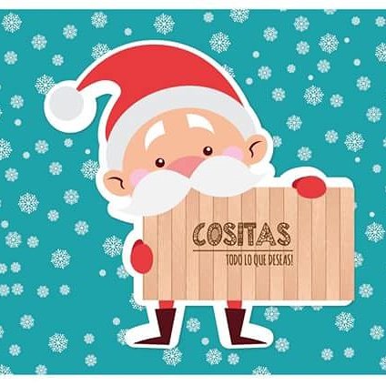 A #CositasOficial llegó #Diciembre con magia, sueños, ilusión y alegría de #Navidad :) #Felicidad  😊🎅🏻🎉🎈 #Santa