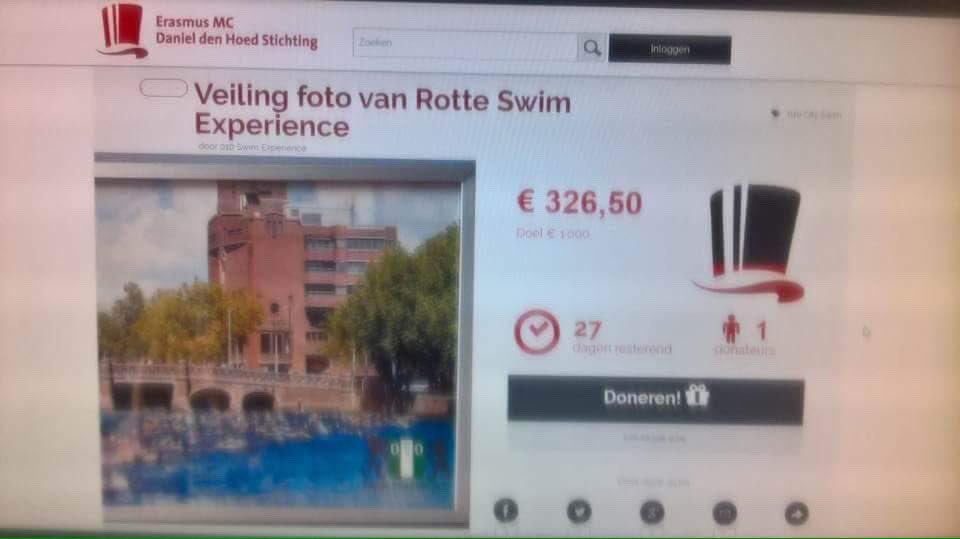 RotteSwim's tweet photo. Onze veiling van een mooie foto van @evertbuitendijk van een mooie passage in de @RotteSwim leverde een mooi bedrag op voor @danieldenhoed! https://t.co/JhjABf989G