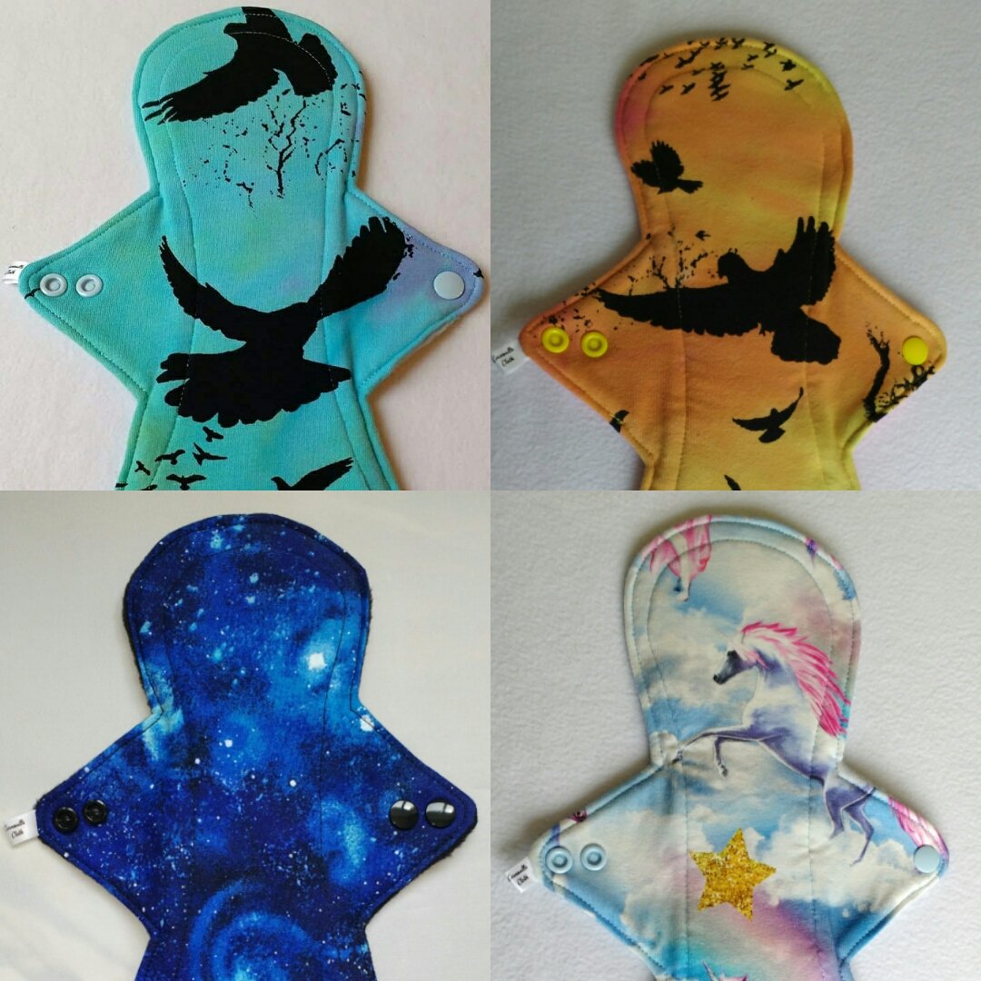 cornwallscloth's tweet photo. Some pretty customer orders #csp #clothpads #reusableclothpads https://t.co/mkvhkZKrB0