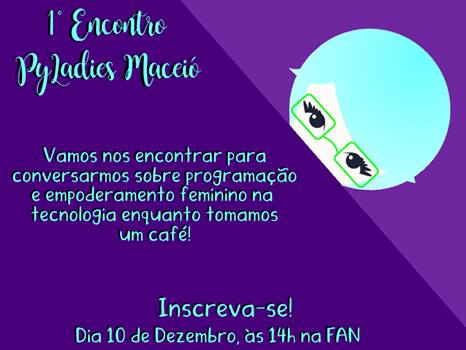 djangogirlsmcz's tweet photo. #1º @PyLadiesMcz   
Inscreva-se!
https://t.co/xVbl1xO4I8 https://t.co/pTjQ95x14V
