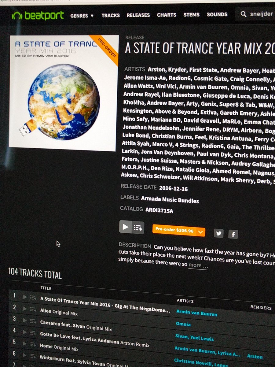 KeepTranceAlive's tweet photo. Is it really worth $207 @asot @arminvanbuuren https://t.co/dN4PXEHHi7